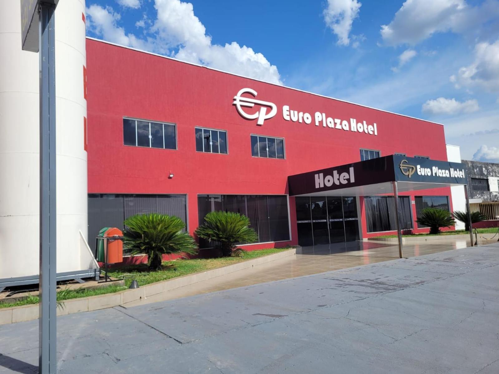 Euro Plaza Hotel - Próximo ao Aeroporto de Goiânia, Santa Genoveva Exterior foto