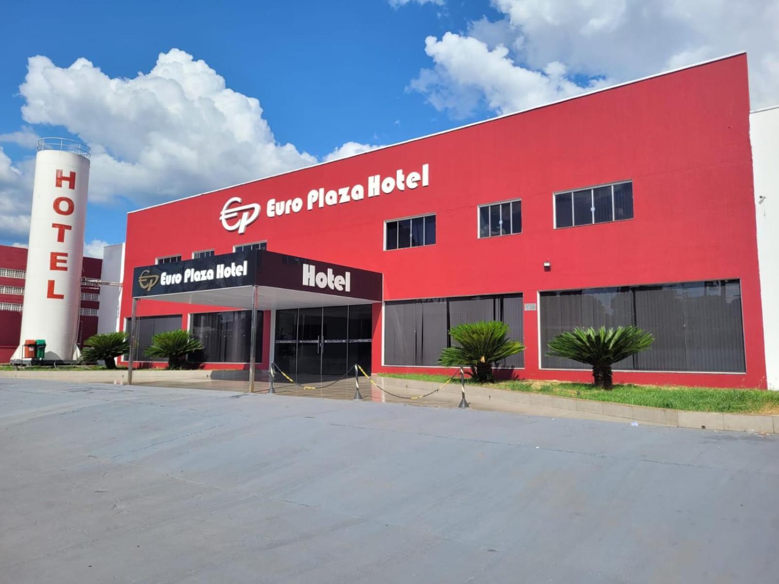 Euro Plaza Hotel - Próximo ao Aeroporto de Goiânia, Santa Genoveva Exterior foto