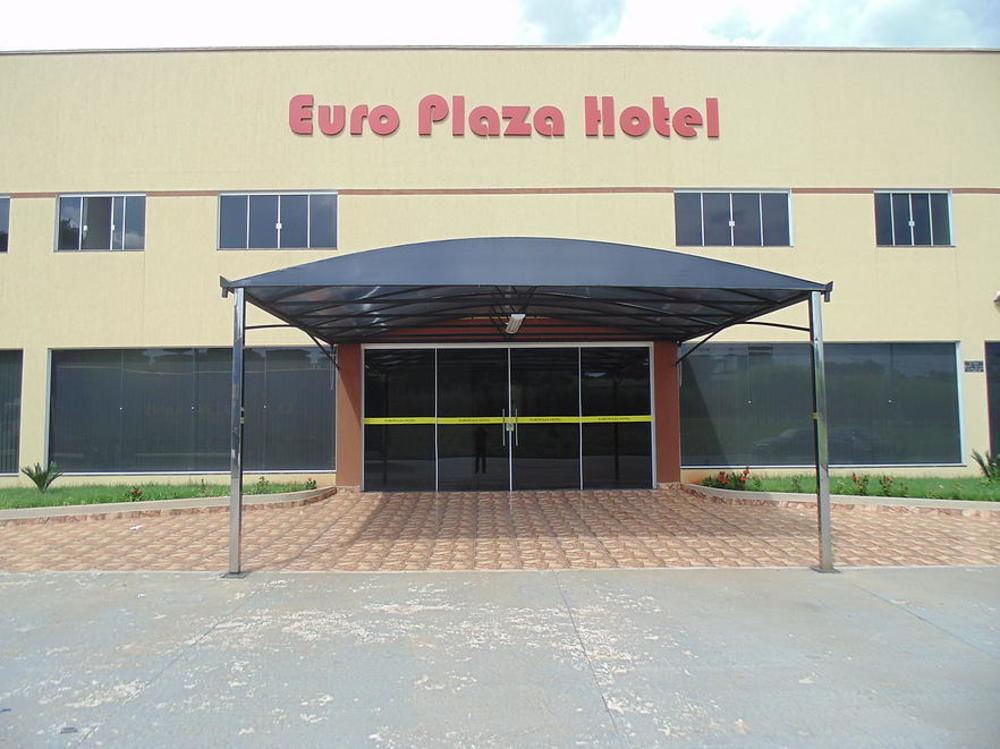 Euro Plaza Hotel - Próximo ao Aeroporto de Goiânia, Santa Genoveva Exterior foto